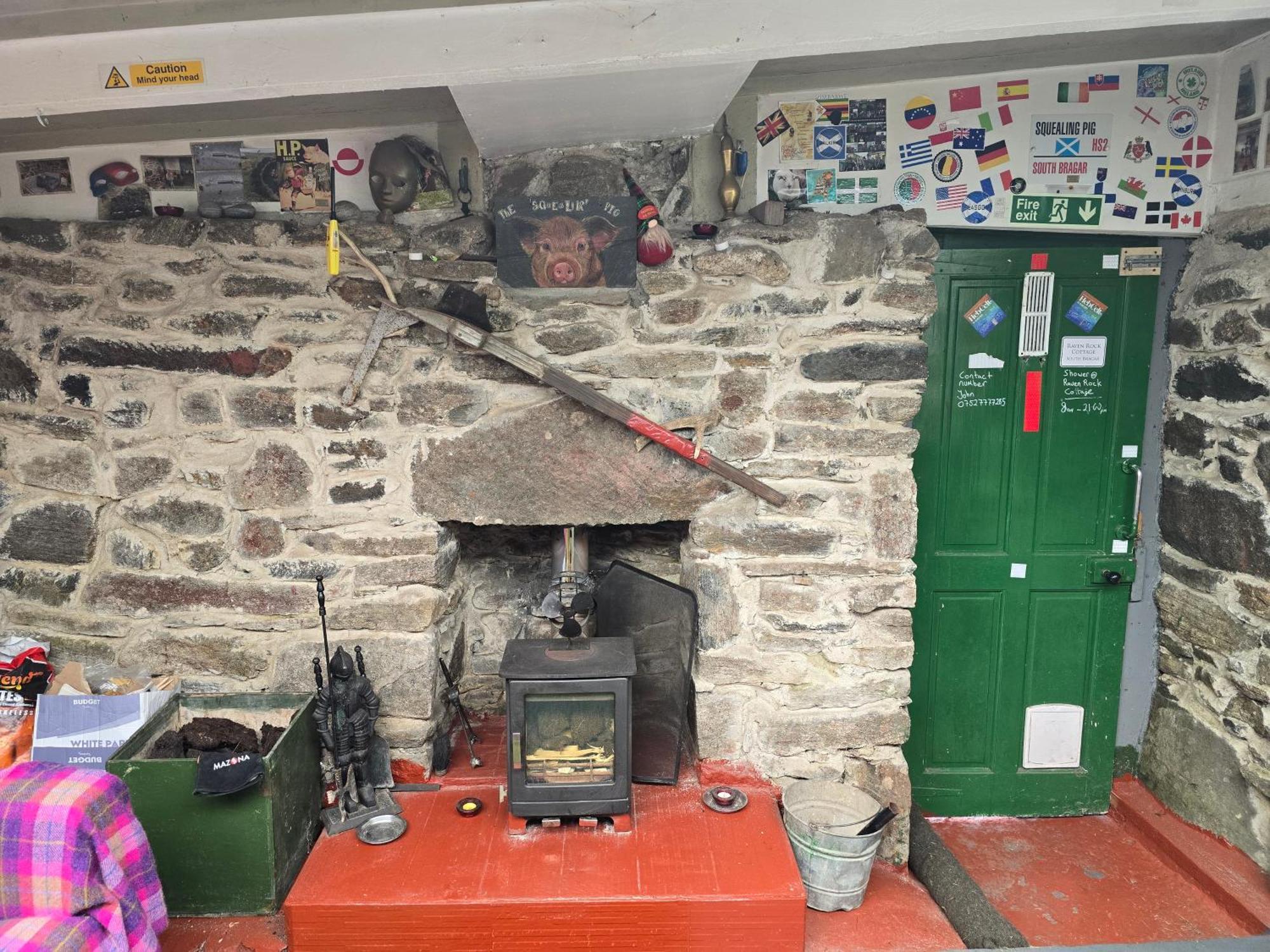 Squealing Pig Bothy Barvas Exterior foto